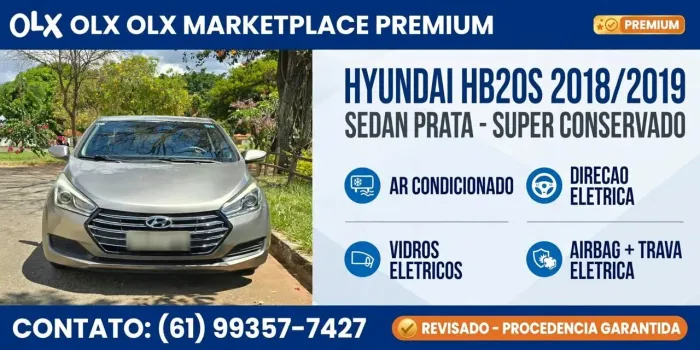 Hyundai HB20S 1 Million 1.6 Flex 16V Aut. 4P 2019