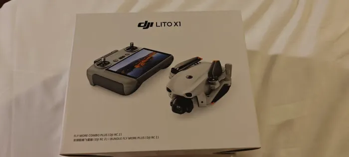 DJI Lito X1 Fly More Combo Plus - LACRADO / NUNCA USADO (Com Tela RC 2)