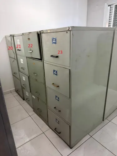 Gaveteiro de Aço 4 Gavetas - Várias Unidades Disponíveis