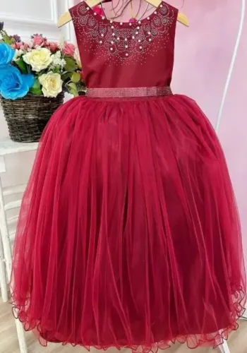Vestido infantil festa