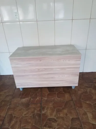 Bau Madeira mdf sob medida