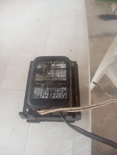 Vende esse transformador 