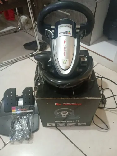 Volante gamer leadership para Pc adaptador Playstation 2e3