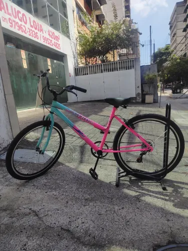 Bicicleta aro 26 quadro baixo