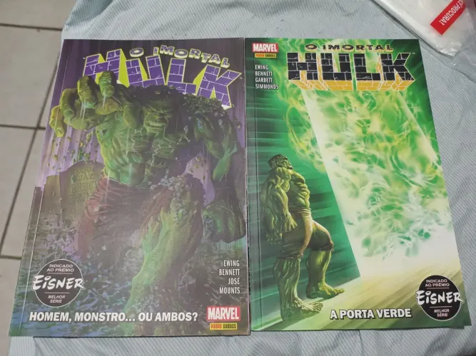 HQs/Quadrinhos - O Imortal Hulk - Volumes 1 e 2