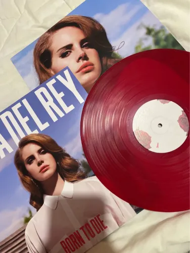 BORN TO DIE LANA DEL REY DISCO DE VINIL LP VERMELHO/RED