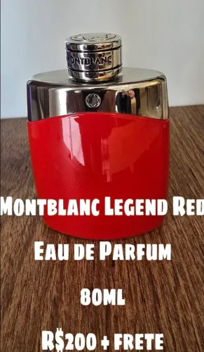 Perfume Montblanc Legend Red Eau de Parfum 80ml