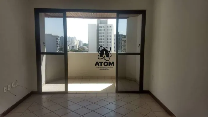 Apartamento com sacada e 3 dormitórios para venda e locação no Centro de Taubaté