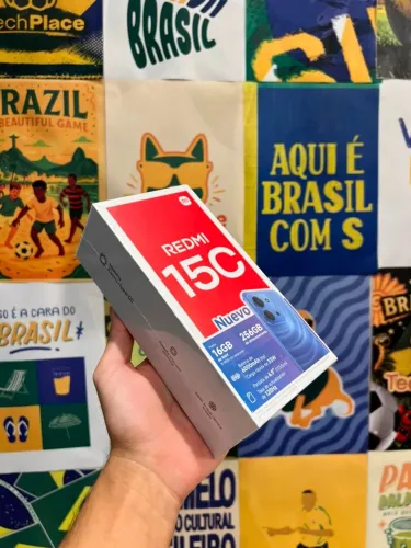 Xiaomi Redmi 15C 256GB + 8GB RAM - Preto | Lacrado