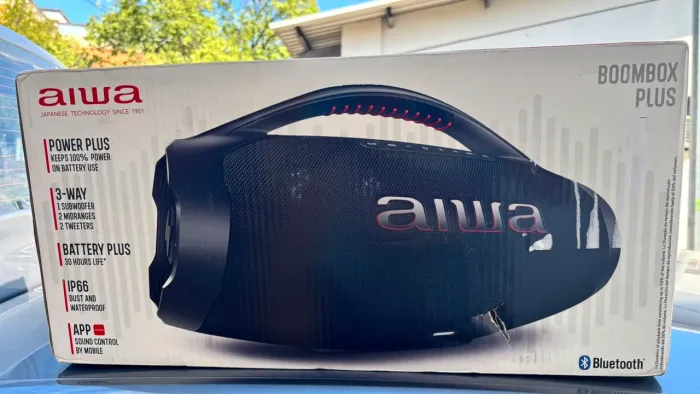 Aiwa Boombox Plus (modelo AWS-BBS-01-B)