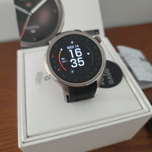 Relógio Amazfit Balance Sunset + 2 Pulseiras com NF