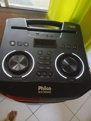 Caixa de Som Amplificada Philco PCX35000 3500W -pouco usada!<br>