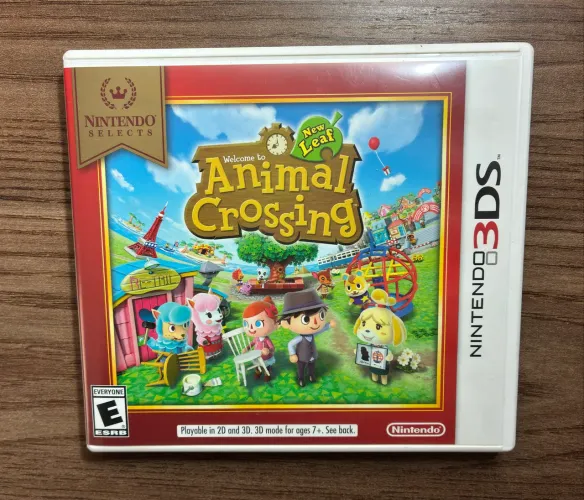 Animal Crossing: New Leaf Original Nintendo 3DS - Com caixa