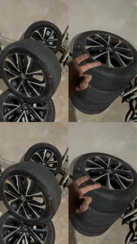 Vendo rodas aro 18 5x114 Corolla Cross