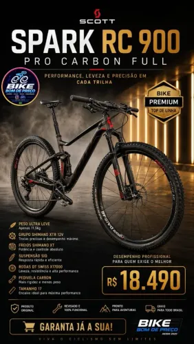 MTB Bicicleta SCOTT FULL CARBONO