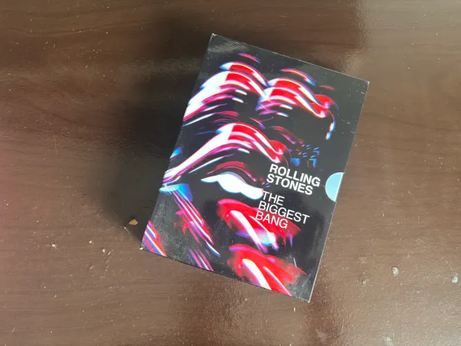 Box DVD Rolling Stones ao vivo