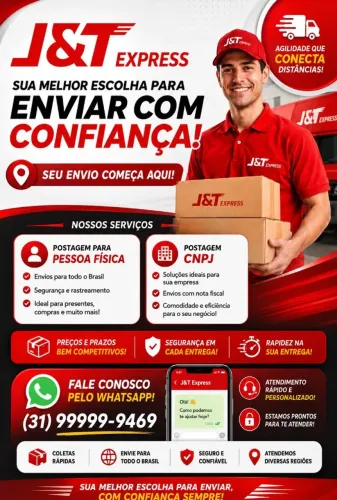 SUA MELHOR ESCOLHA PARA ENVIO !