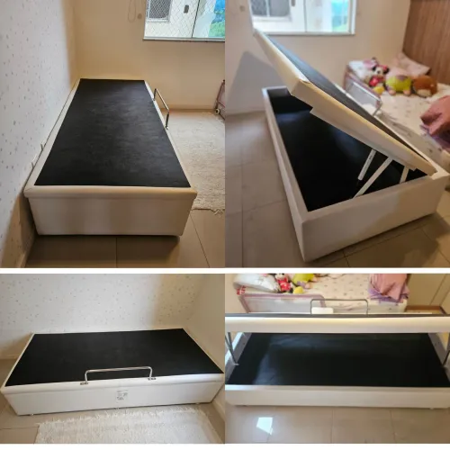 Box baú de solteiro ortobom (sem colchão)