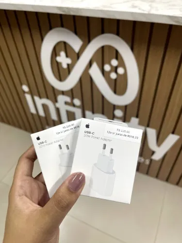 Carregador Original Apple | 20W | Novo/Lacrado
