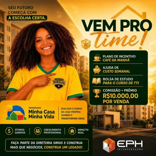 Corretor de imóveis c/s experiência Ajuda de custo curso TTI