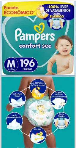 Fraldas Pampers