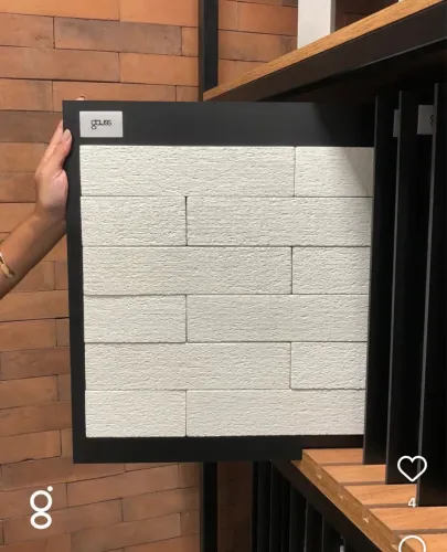 Tijolinho Gauss Rustic Line Neve 