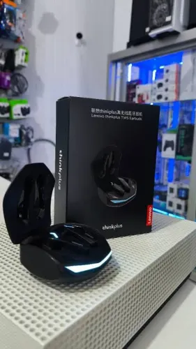Lenovo GM2 Pro Fone Gamer Sem Fio Bluetooth 5.3 TWS Microfone HD Baixa Latência