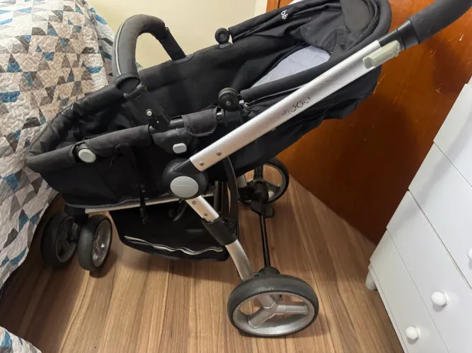 BERÇO+ CARRINHO MOISÉS KIDDO+TROCADOR+BB CONFORTO