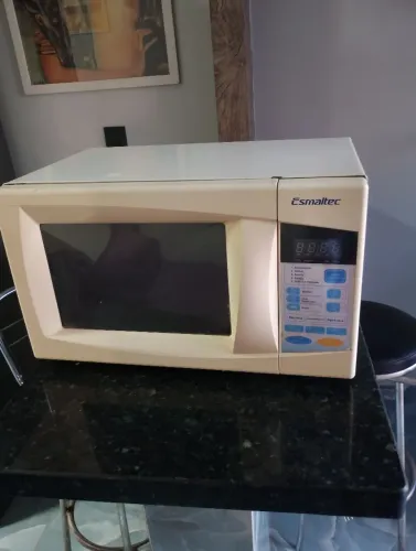 Microondas funcionando perfeitamente entrego