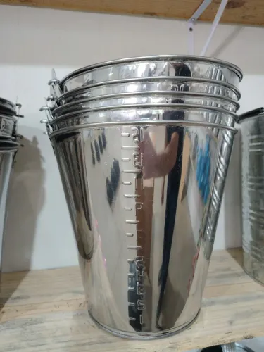Balde Ordenha Multiuso Inox 15 Litros