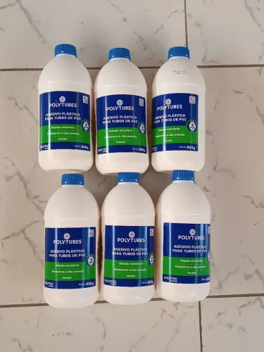 06 Adesivos para PVC 850gr em promoção!