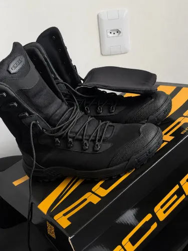 Bota militar acero coturno militar 