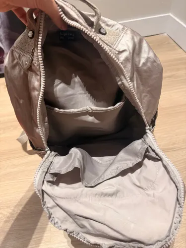 Mochila Kipling Prata 