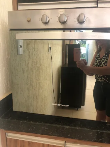 Forno eletrico Brastemp de embutir