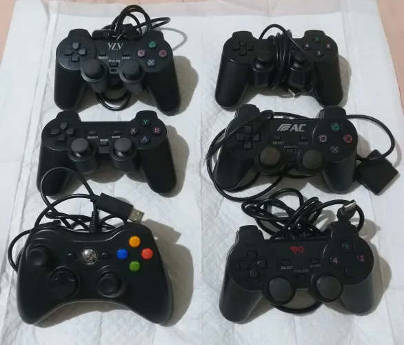 Controles Paralelos para PS2 ,PC (reparo)
