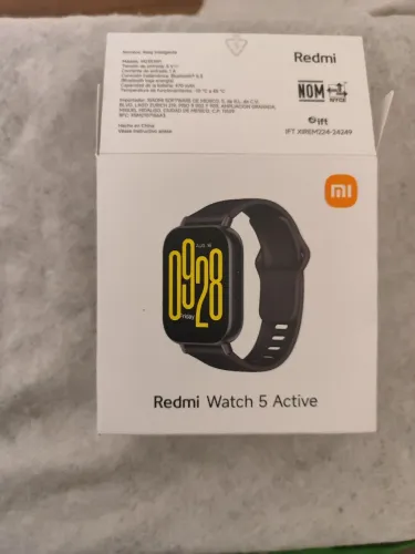 Redmi Watch 5 Active + com nota e 10 meses de garantia.