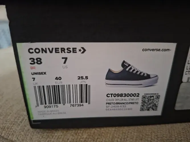 Tênis Converse Chuck taylor all star lift 