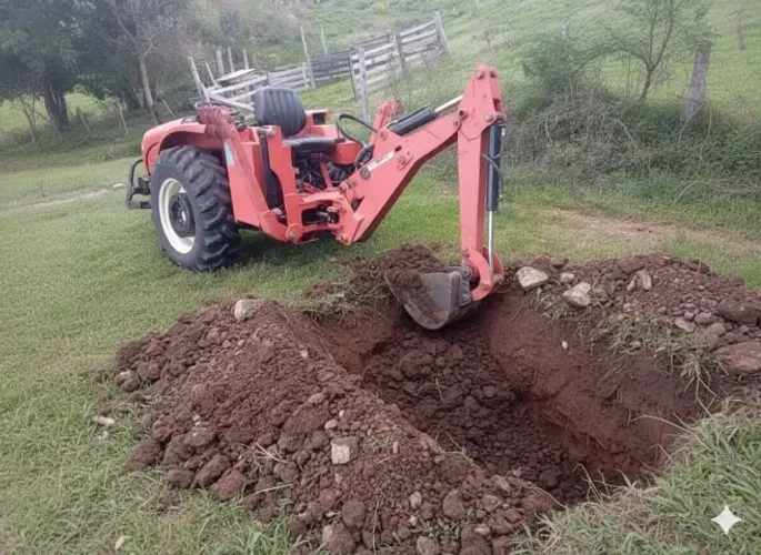  RETROESCAVADEIRA TECNOFRUT 2023 - BOMBA DE ÓLEO INDEPENDENTE PARA TRATORES DE 25 A 60CV