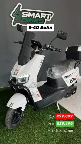Moto elétrica E-40 Bolin - Sem CNH - Loja - Até 18x - Garantia
