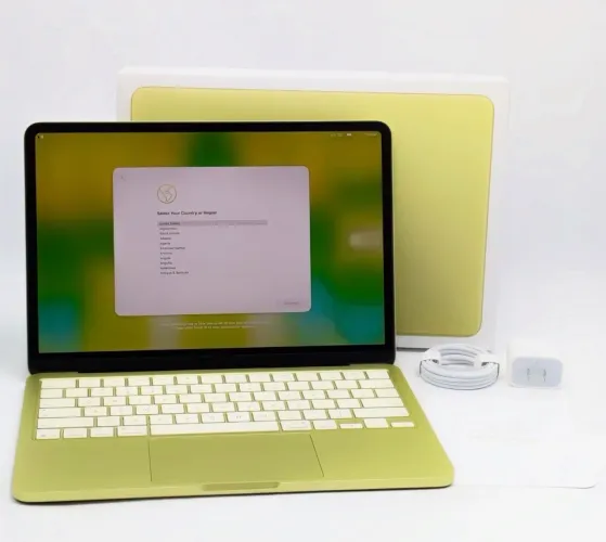MacBook Neo 512 gb Touch ID novo citrus nota fiscal e garantia Apple