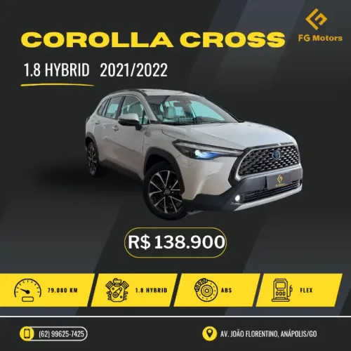 Toyota Corolla Cross XRX 1.8 16V Aut.(híbrido) 2022
