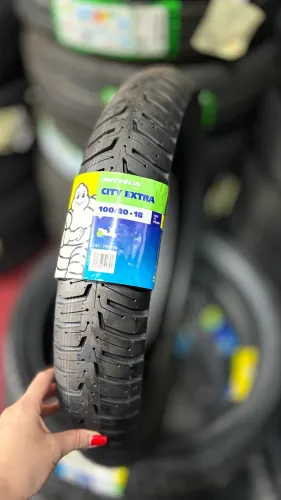 Pneu traseiro 100/80/18 michelin City Extra