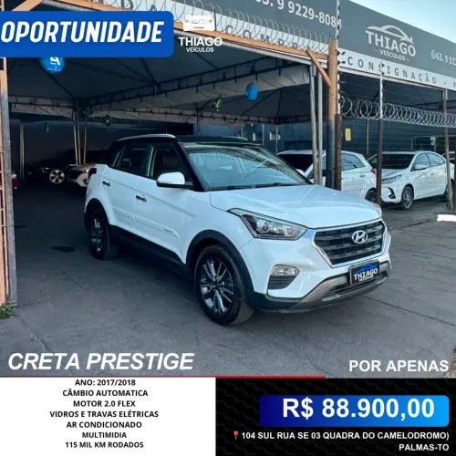 Hyundai Creta Prestige 2.0 16V Flex Aut. 2018