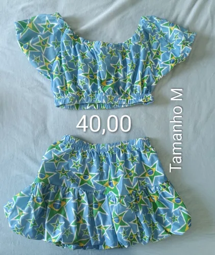 Conjunto infantil copa do mundo