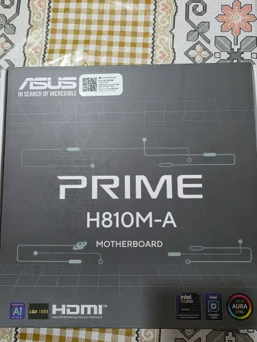Kit Upgrade Intel Core Ultra 265 + Placa Mae H810M Asus