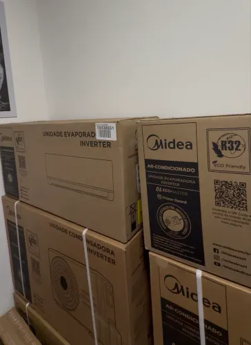 Ar Condicionado Split 9.000 e 12.0000 Btus Inverter Al Ecomaster Frio Midea