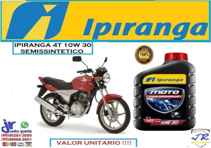 Oleo Ipiranga Moto 4T 10W30 Titan 150 Sport