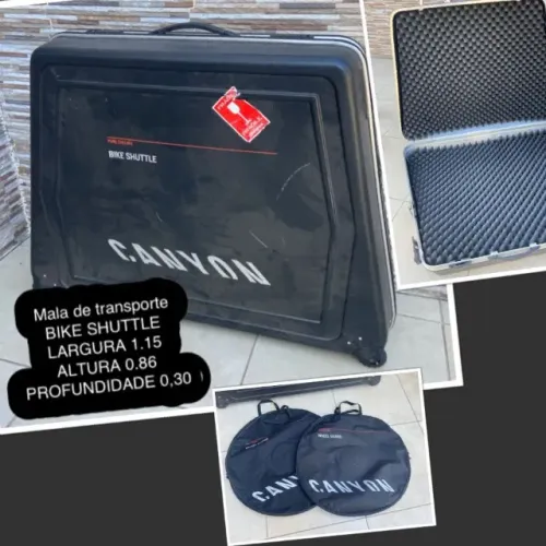 Mala Grande Rigida para Transporte de Bicicleta Canyon (Bike Shuttle)