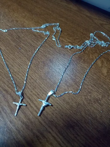 Corrente e pingente prata 