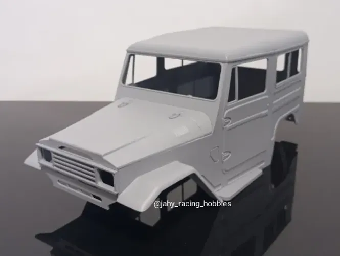 Carrocerias Rígidas Toyota Bandeirantes para Automodelos: Axial, CC-01, MST, TRX4 e Outros